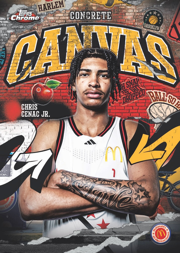 2025 Topps Chrome McDonald's All American Basketball Mega, Box