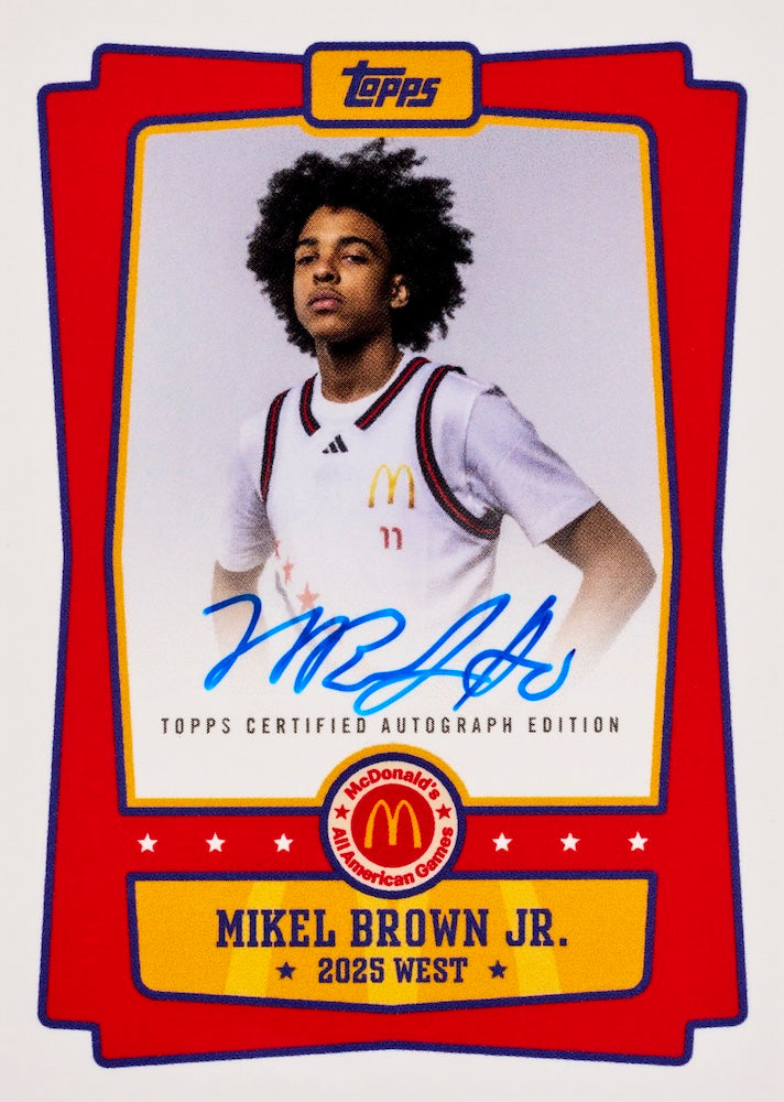 2025 Topps Chrome McDonald's All American Basketball Hobby, Box