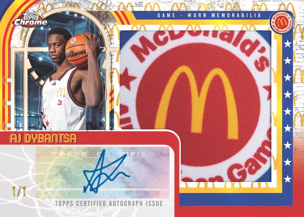 2025 Topps Chrome McDonald's All American Basketball Hobby, Box