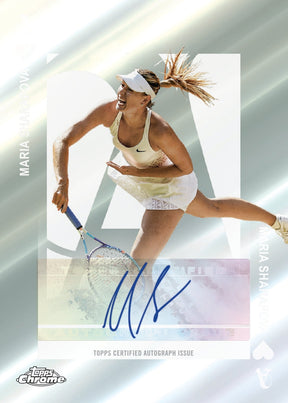 2025 Topps Chrome Tennis Delight, 12 Box Case