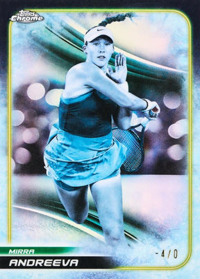 2025 Topps Chrome Tennis Delight, Box