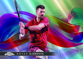 2025 Topps Chrome Tennis Delight, 12 Box Case
