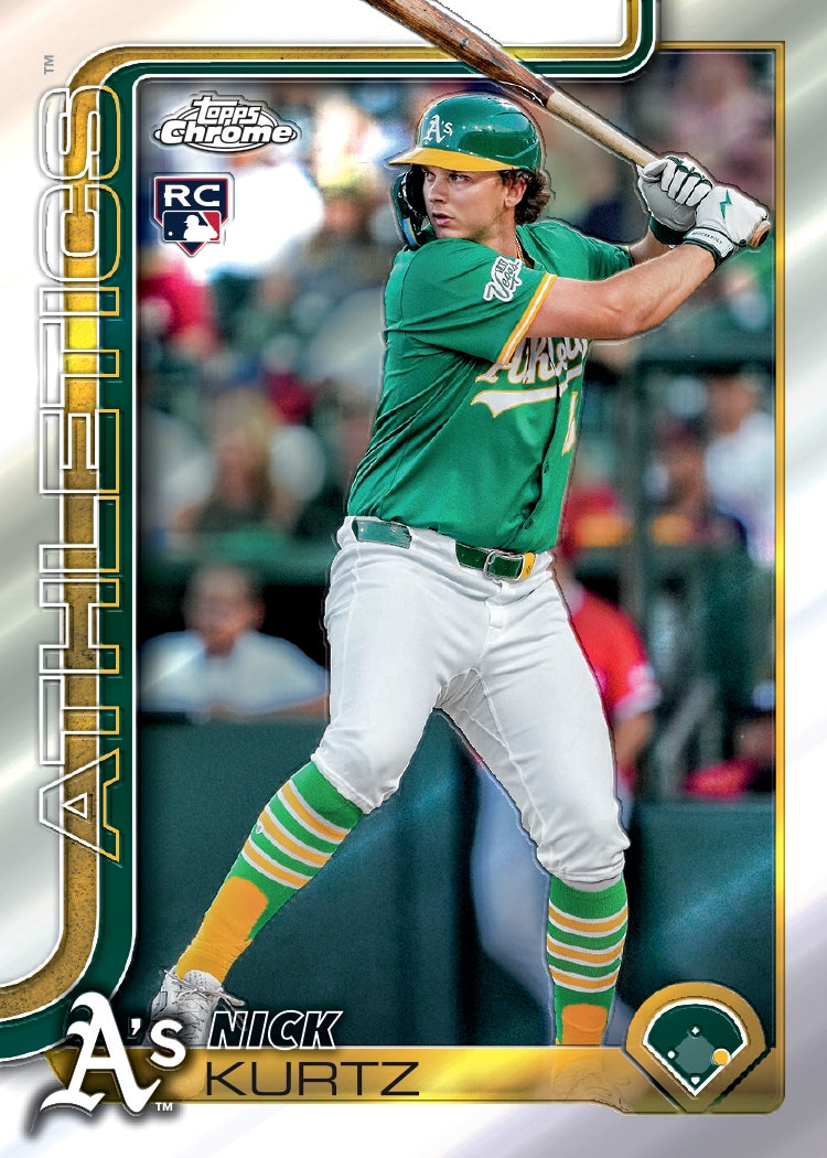 2025 Topps Chrome Update Series Baseball Jumbo, Box