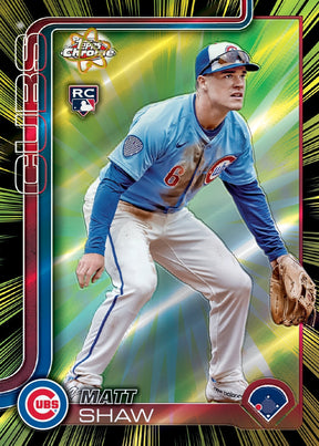 2025 Topps Chrome Update Series Baseball Blaster, 40 Box Case