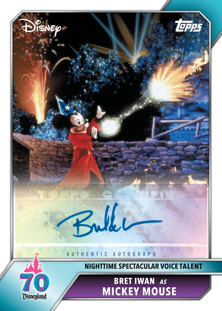2025 Topps Disneyland 70th Anniversary Hobby, Box