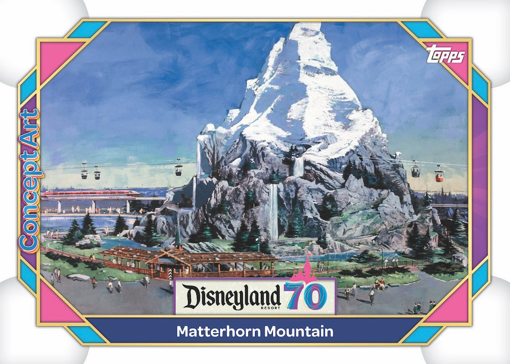 2025 Topps Disneyland 70th Anniversary Blaster, Box
