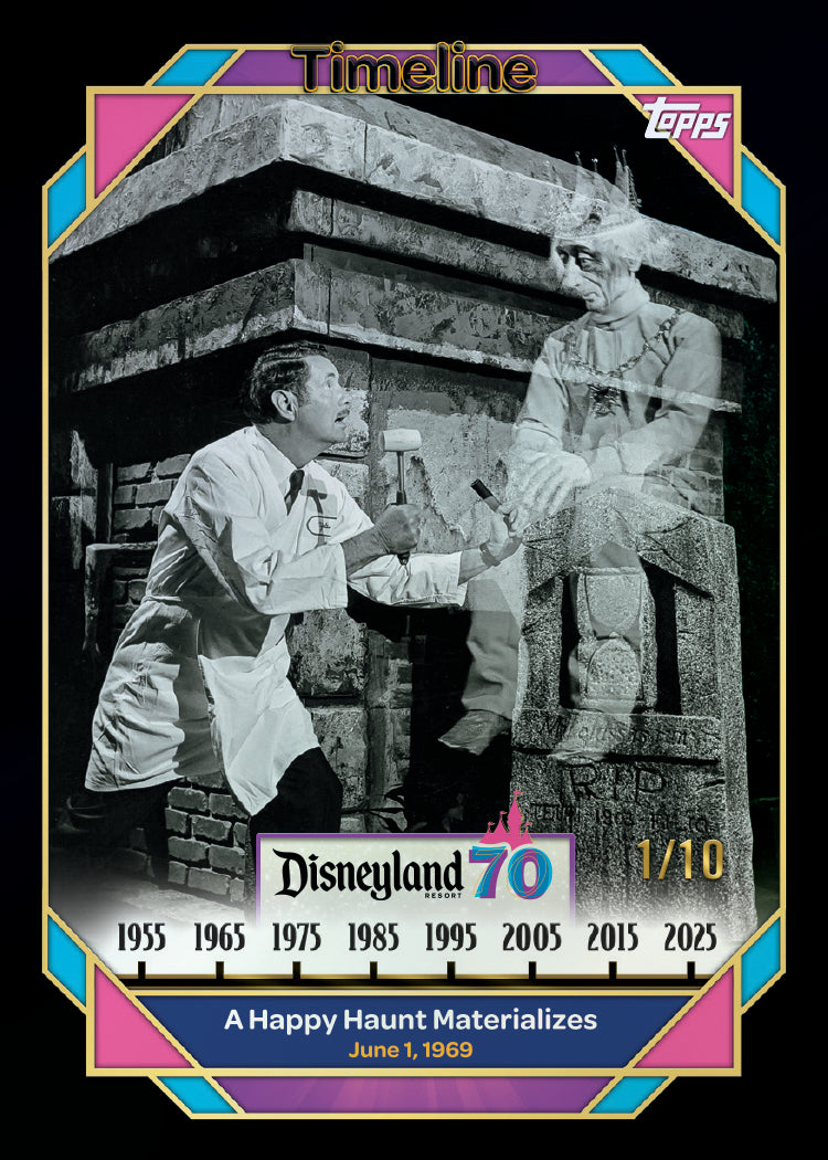 2025 Topps Disneyland 70th Anniversary Hobby, Box