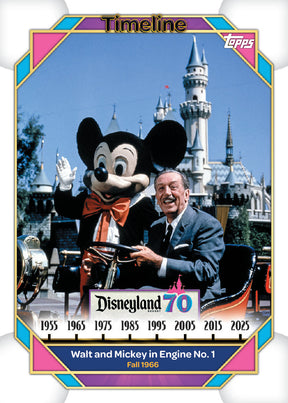 2025 Topps Disneyland 70th Anniversary Hobby, Box