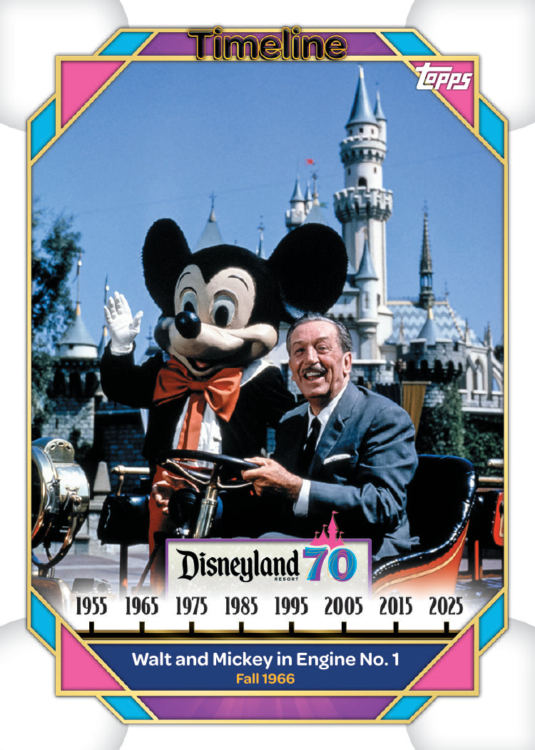2025 Topps Disneyland 70th Anniversary Blaster, 40 Box Case