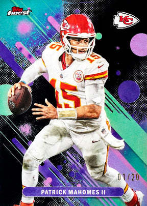 2025 Topps Finest Football Hobby, Box