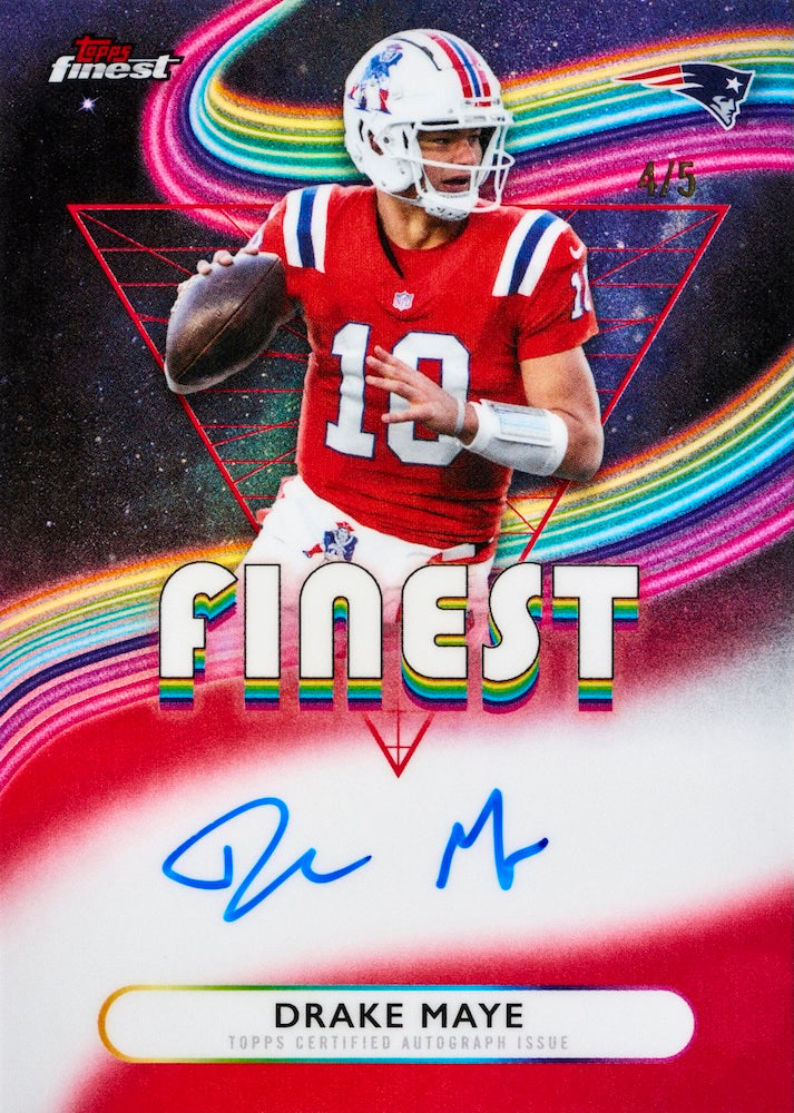 2025 Topps Finest Football Hobby, 8 Box Case
