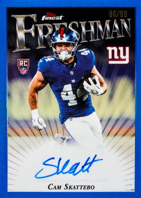 2025 Topps Finest Football Hobby, 8 Box Case