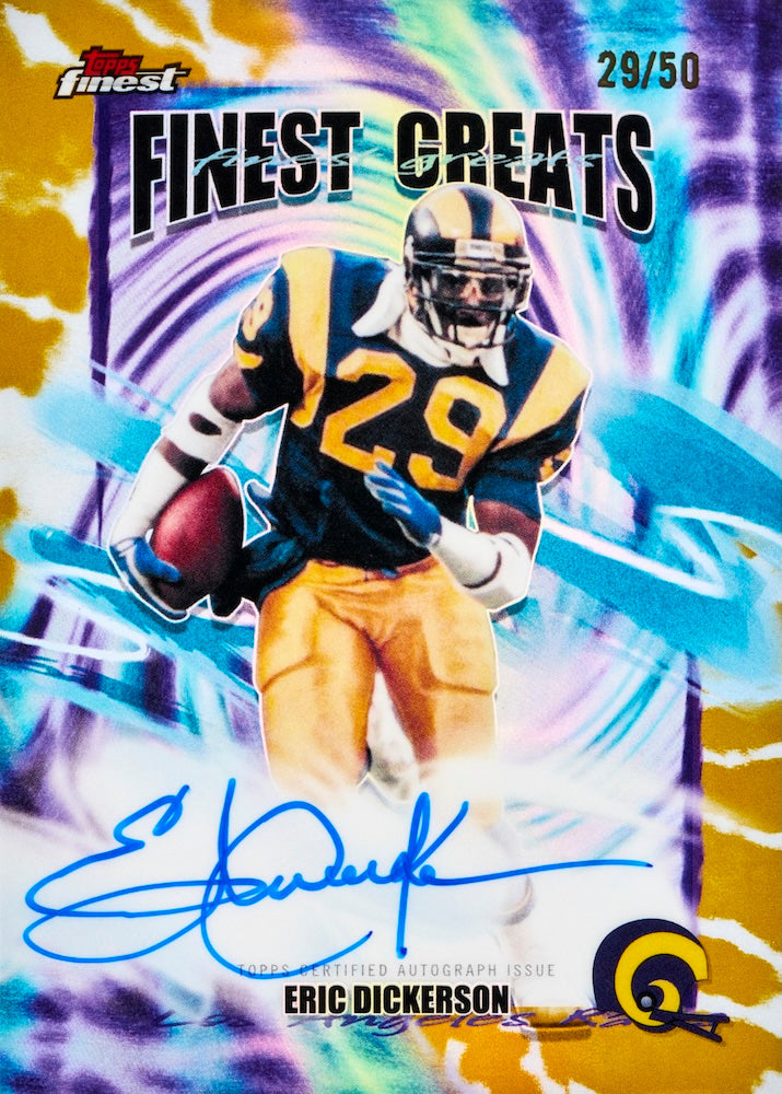 2025 Topps Finest Football Hobby, Box