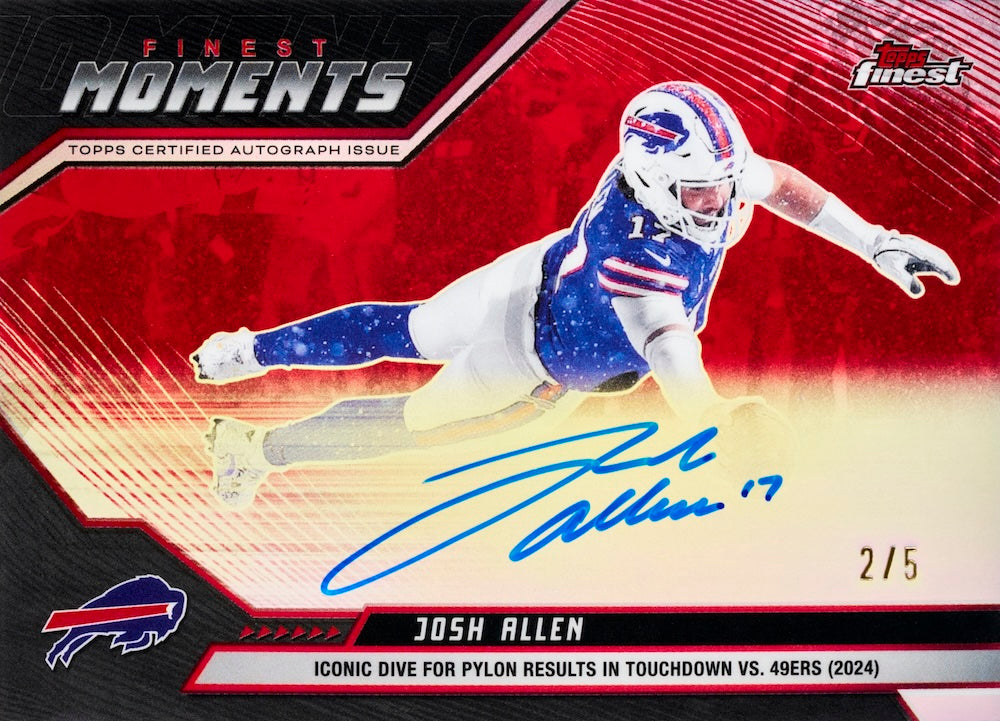 2025 Topps Finest Football Hobby, Box