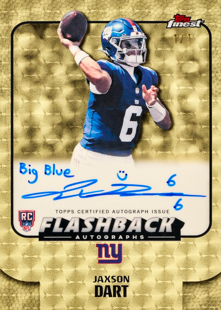 2025 Topps Finest Football Hobby, Box