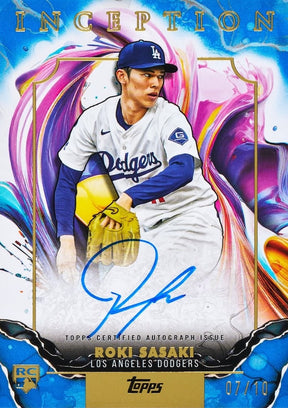 2025 Topps Inception Baseball Hobby, 8 Box Case