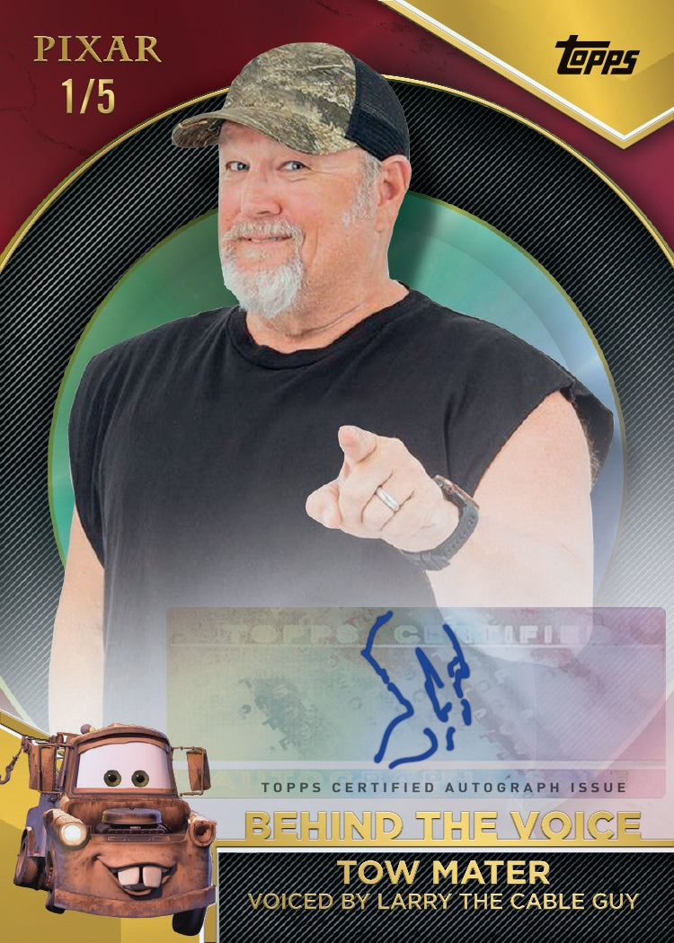 2025 Topps Pixar Gold Hobby, 6 Box Case