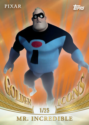 2025 Topps Pixar Gold Hobby, 6 Box Case