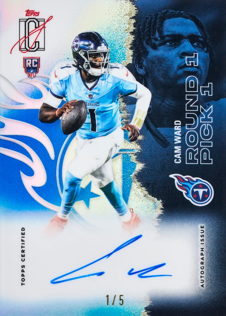 2025 Topps Signature Class Football Blaster, 40 Box Case