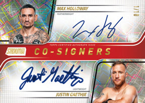2025 Topps UFC Stadium Club Hobby, Box