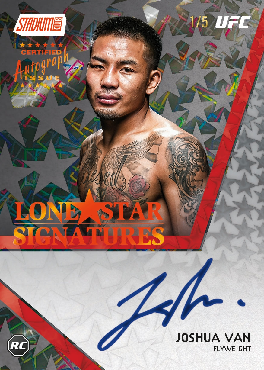 2025 Topps UFC Stadium Club Blaster, Box