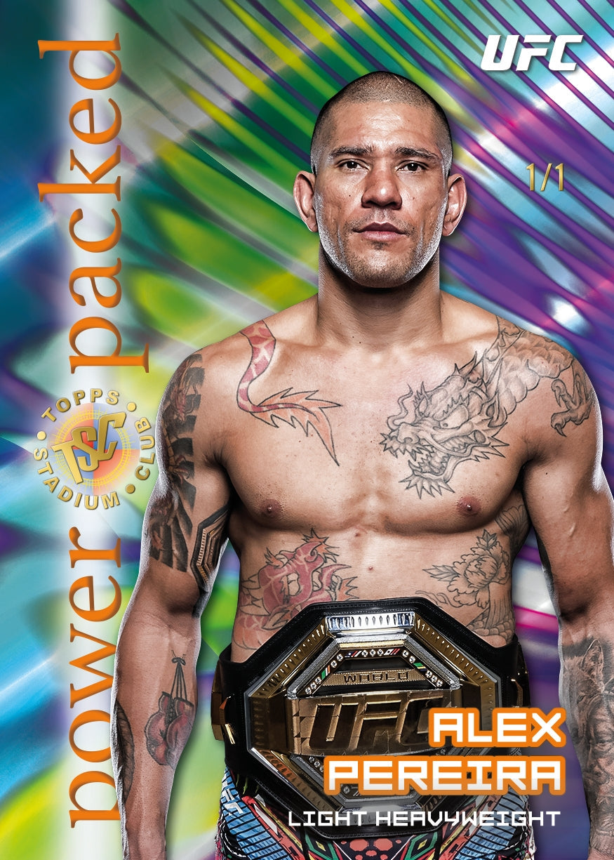 2025 Topps UFC Stadium Club Blaster, Box