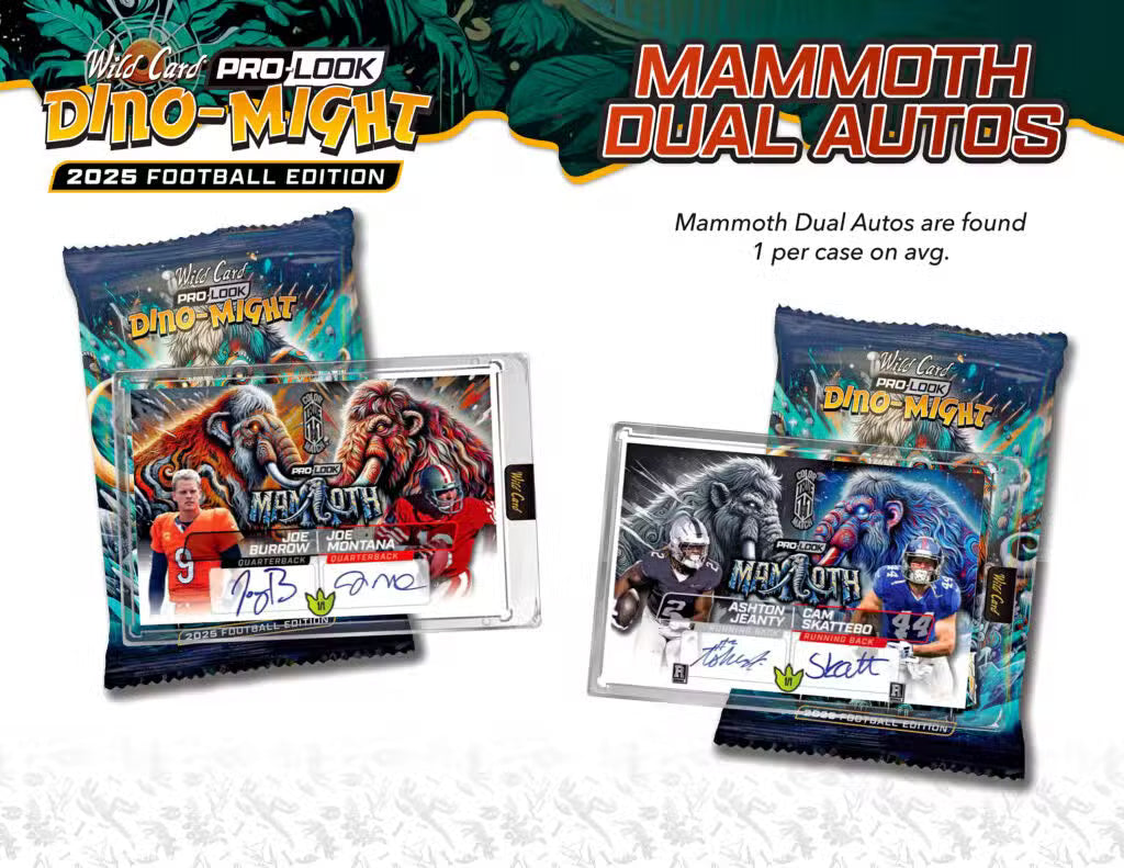 2025 Wild Card Dino-Mite Pro-Look Football Hobby, Box