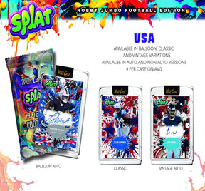 *LAST BOX* 2025 Wild Card Splat Football Jumbo, Box