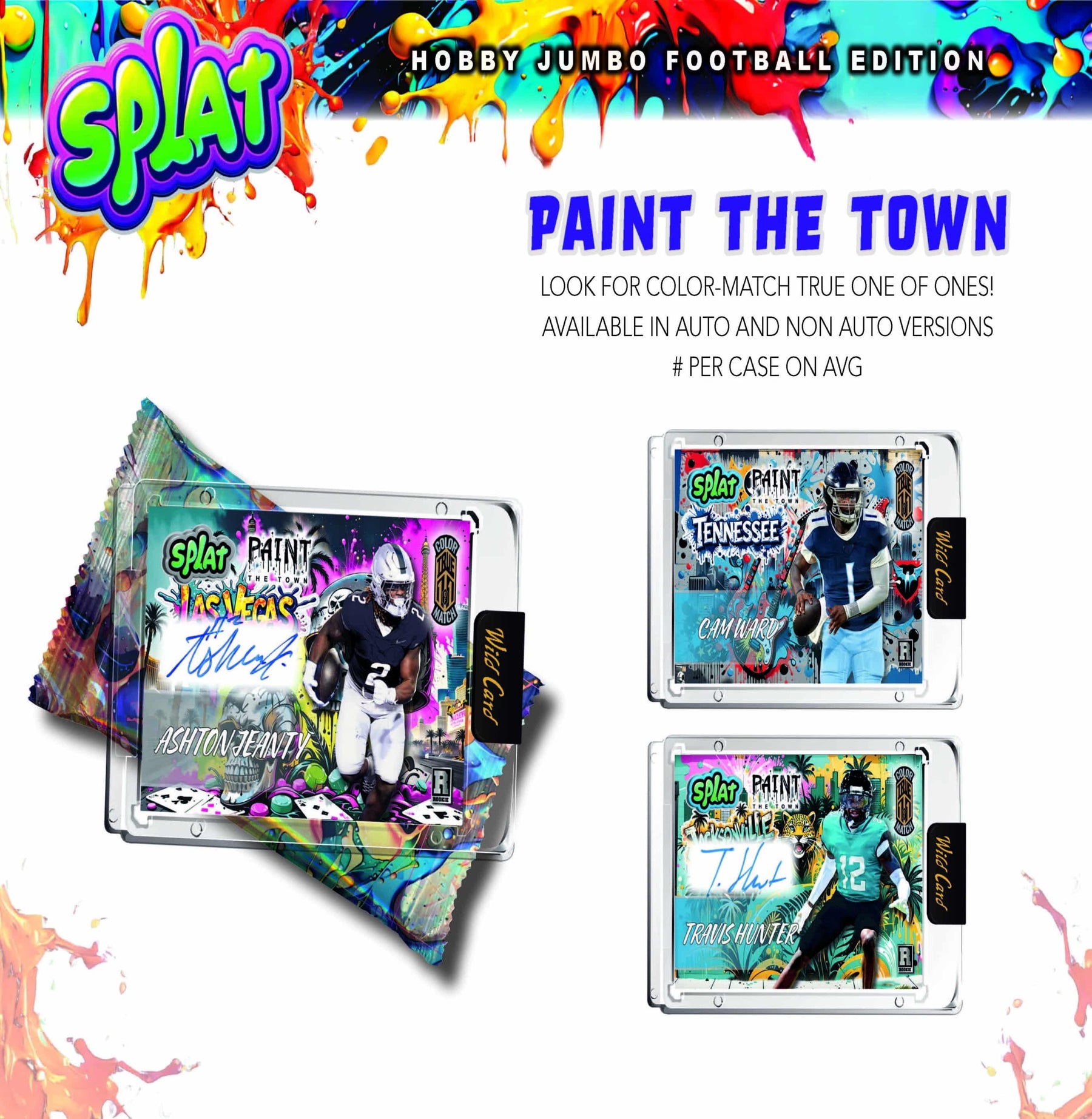 *LAST BOX* 2025 Wild Card Splat Football Jumbo, Box