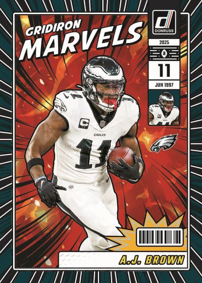 2025 Panini Donruss Football Hobby, 18 Box Case