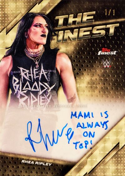 2025 Topps Finest WWE Hobby, Box