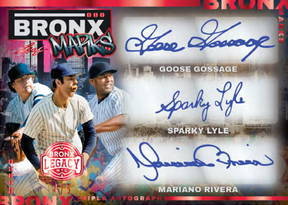 2025 Leaf A Bronx Legacy Baseball Hobby, 10 Box Case