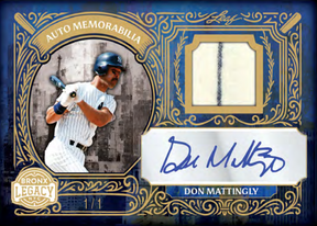 2025 Leaf A Bronx Legacy Baseball Hobby, Box