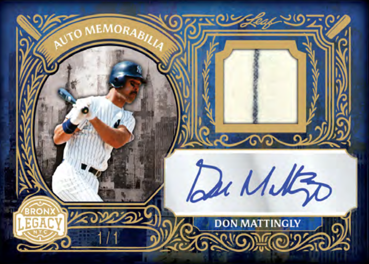 2025 Leaf A Bronx Legacy Baseball Hobby, Box