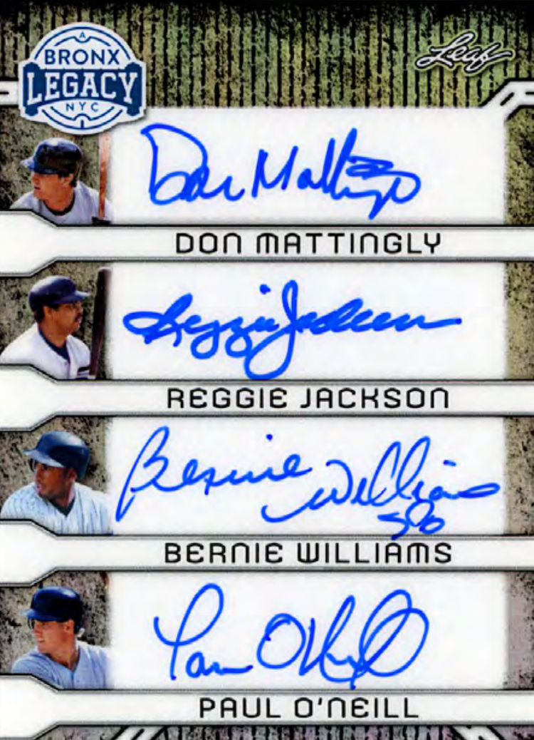 2025 Leaf A Bronx Legacy Baseball Hobby, Box