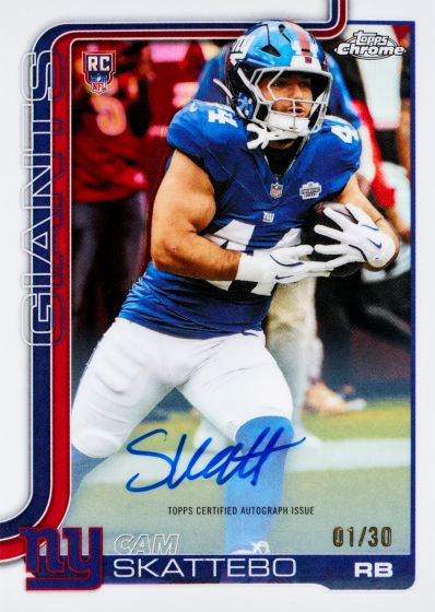 2025 Topps Chrome Football Mega, Box