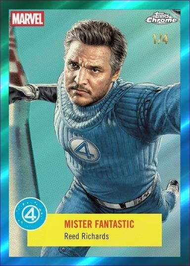 2025 Topps Marvel Studios Chrome Hobby, Box