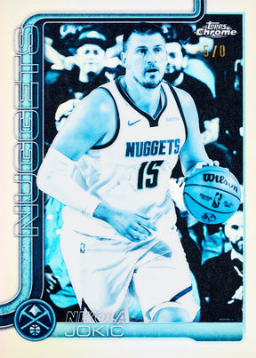 2025-26 Topps Chrome Basketball Hobby, Pack