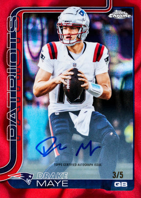2025 Topps Chrome Football Mega, Box
