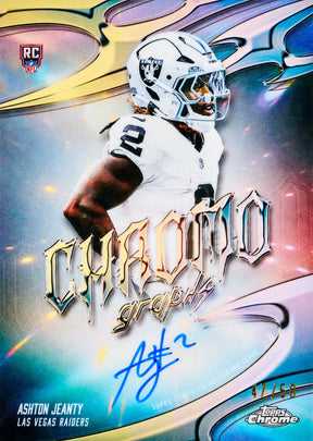 2025 Topps Chrome Football Jumbo, Box