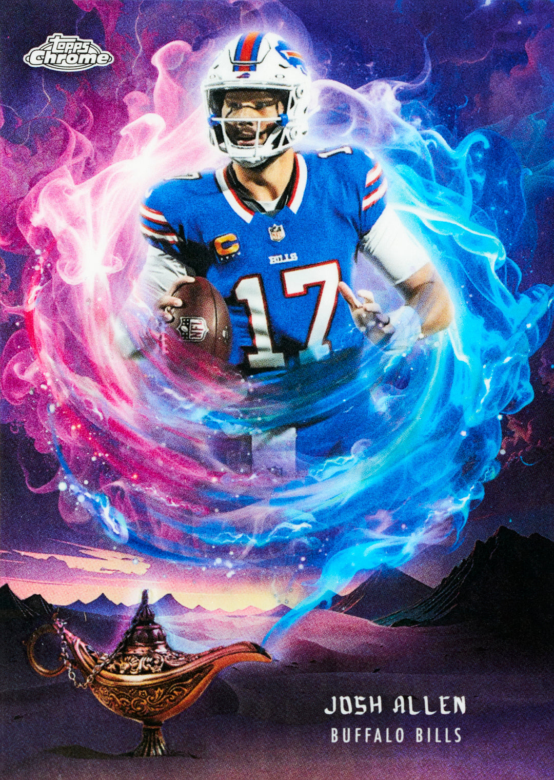2025 Topps Chrome Football Mega, Box
