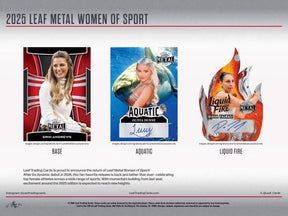 2025 Leaf Metal Women of Sport Hobby, Box