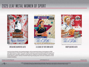 2025 Leaf Metal Women of Sport Hobby, Box