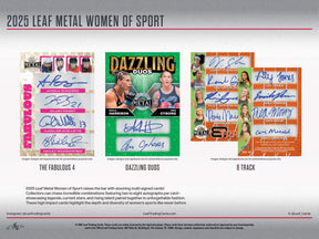 2025 Leaf Metal Women of Sport Hobby, Box