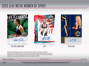 2025 Leaf Metal Women of Sport Hobby, Box