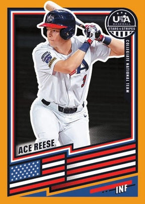 2026 Panini USA Stars & Stripes Prizm Baseball Mega, Box