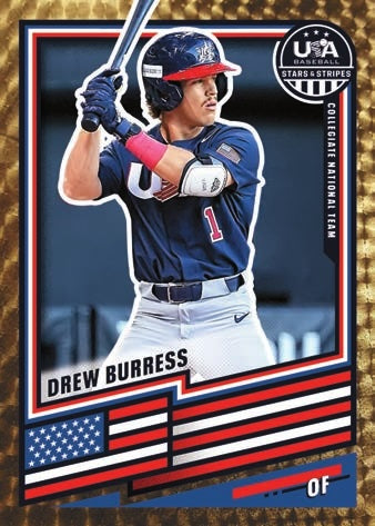 2026 Panini USA Stars & Stripes Prizm Baseball Mega, 20 Box Case