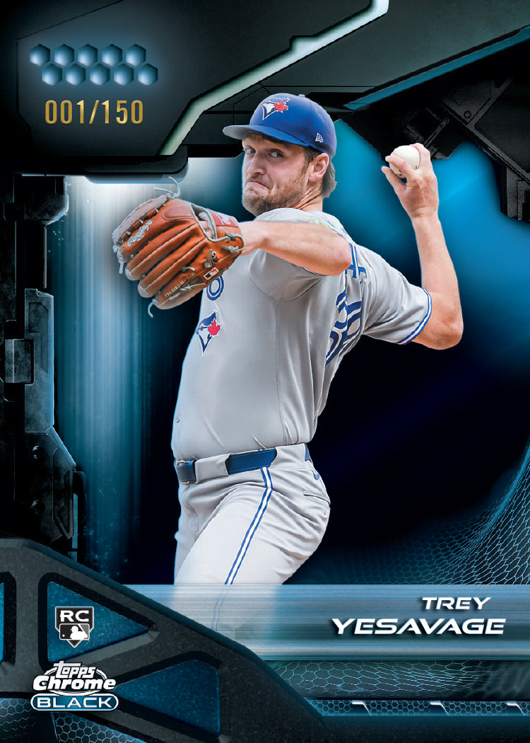 2026 Topps Chrome Black Baseball Hobby, 12 Box Case