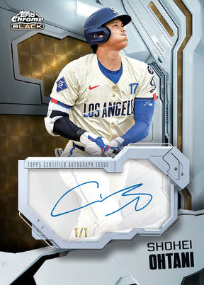 2026 Topps Chrome Black Baseball Hobby, 12 Box Case