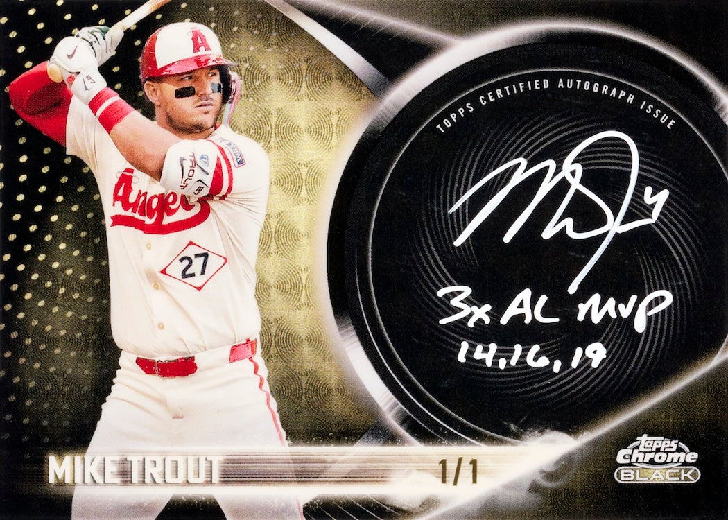 2026 Topps Chrome Black Baseball Hobby, Box